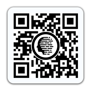 Стикер поликарбонат с QR